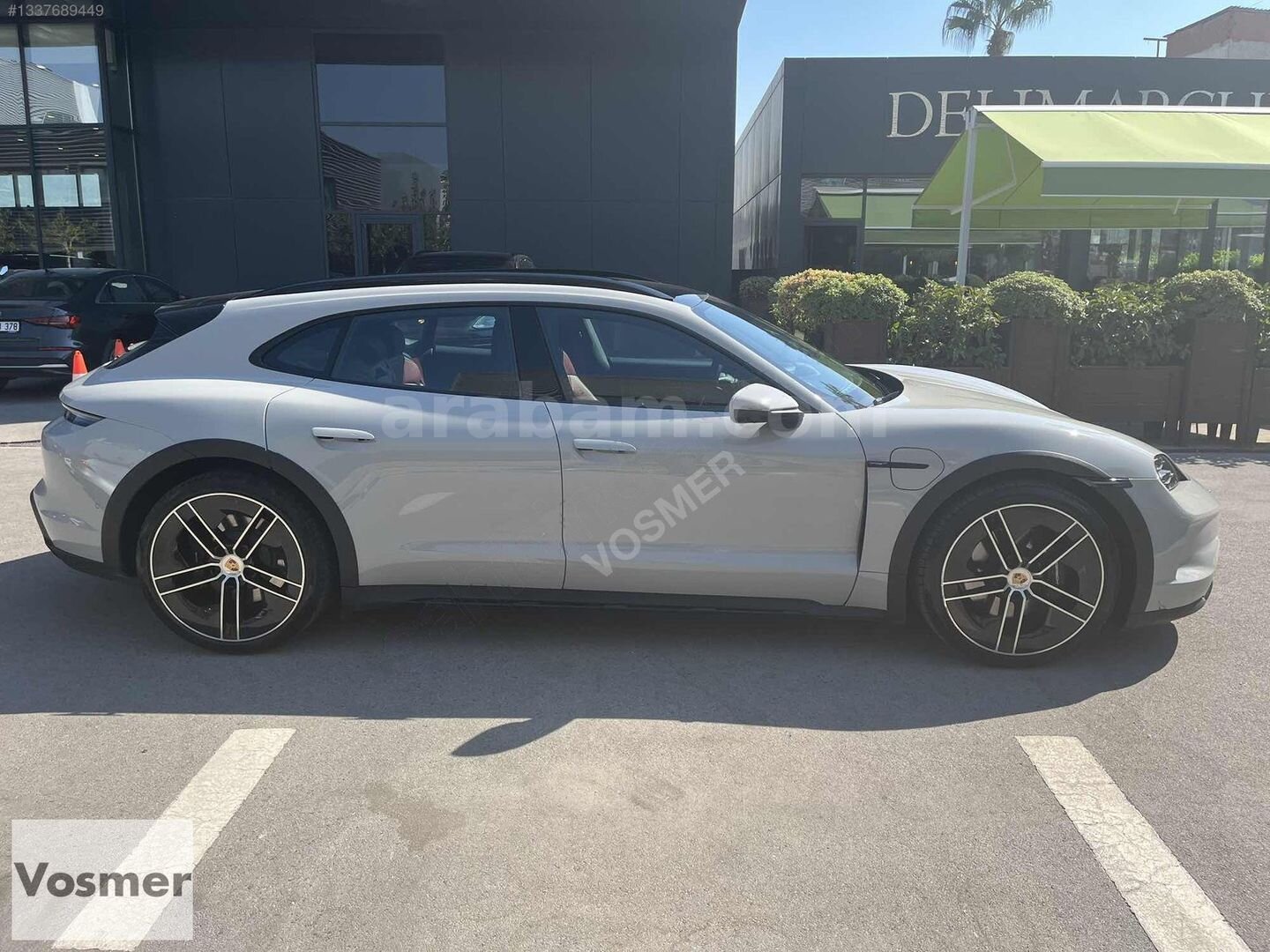 Galeriden Porsche Taycan Elektrik 4 Cross Turismo 2025 Model İzmir 28.339 km Gri 4