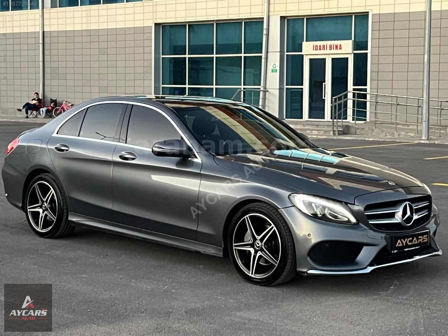 Galeriden Mercedes - Benz C 200 D AMG 2017 Model Sivas 160.000 km Gri 1