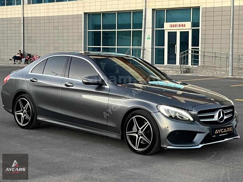 Galeriden Mercedes - Benz C 200 D AMG 2017 Model Sivas 160.000 km Gri