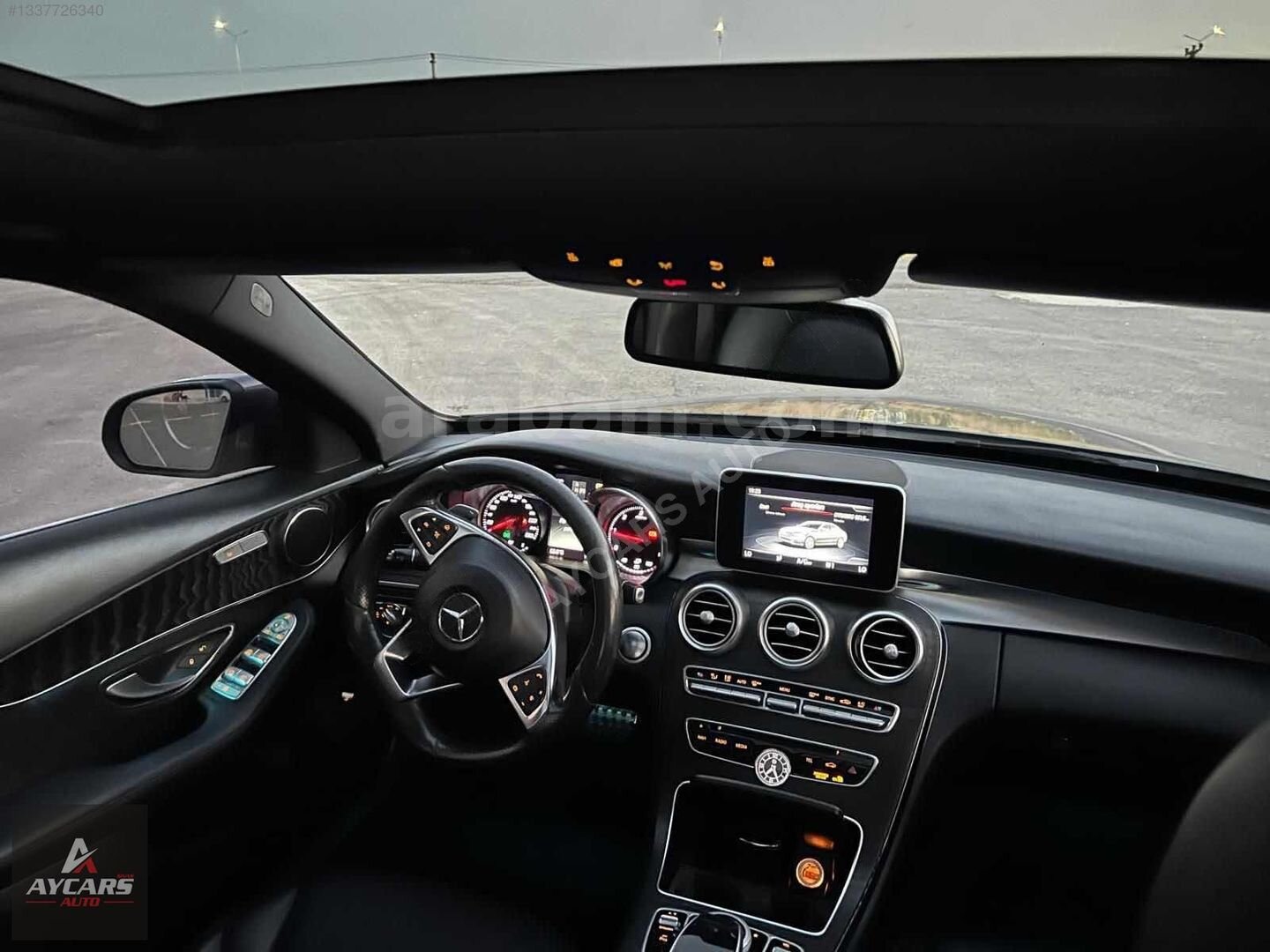 Galeriden Mercedes - Benz C 200 D AMG 2017 Model Sivas 160.000 km Gri 7