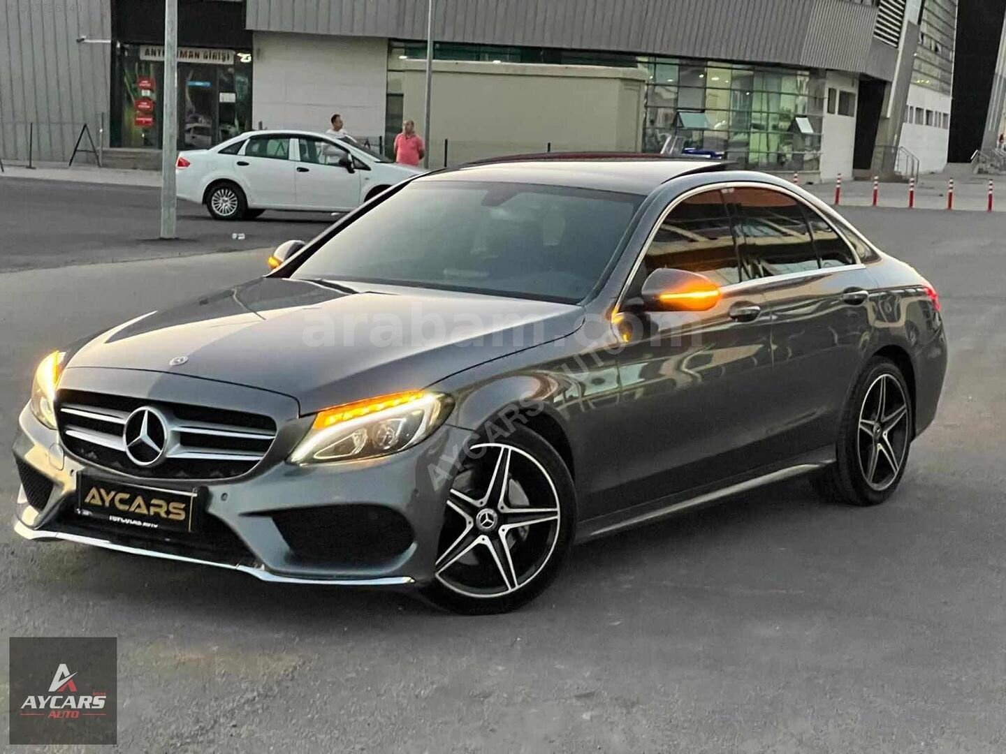 Galeriden Mercedes - Benz C 200 D AMG 2017 Model Sivas 160.000 km Gri 3