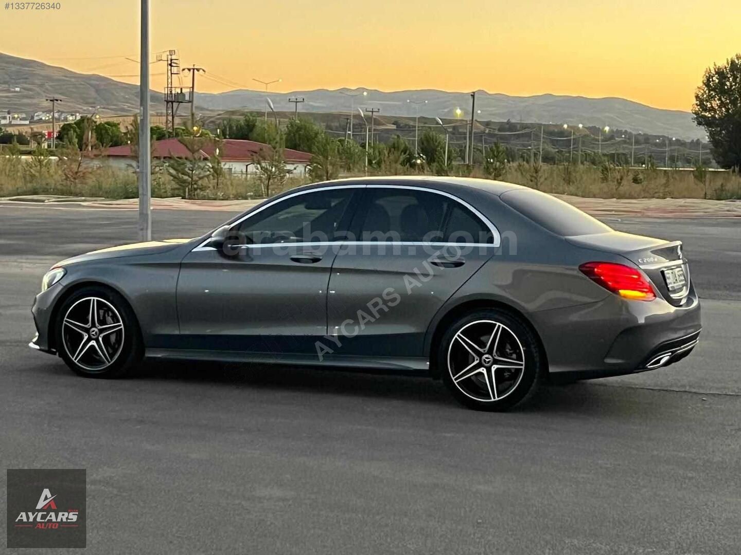 Galeriden Mercedes - Benz C 200 D AMG 2017 Model Sivas 160.000 km Gri 4