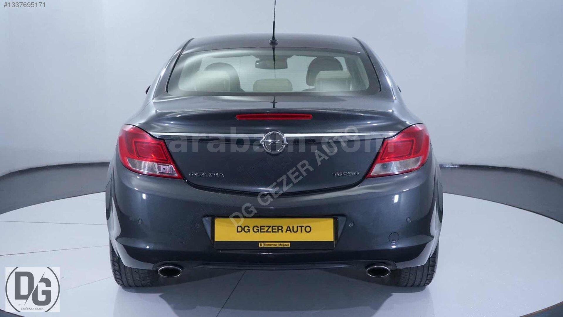 Galeriden Opel Insignia 1.6 T Edition Elegance 2009 Model Sivas 140.000 km Gri 6