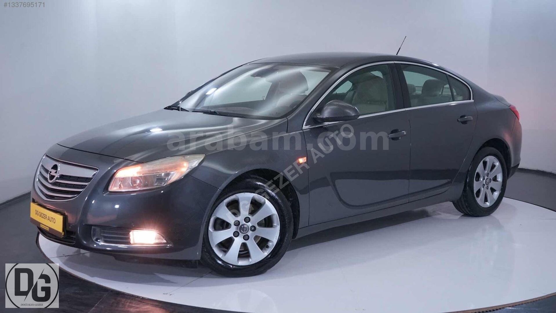 Galeriden Opel Insignia 1.6 T Edition Elegance 2009 Model Sivas 140.000 km Gri 1