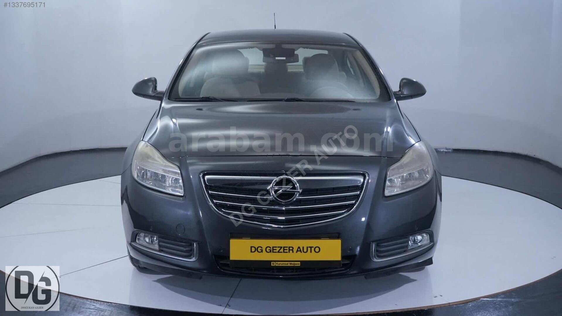 Galeriden Opel Insignia 1.6 T Edition Elegance 2009 Model Sivas 140.000 km Gri 2