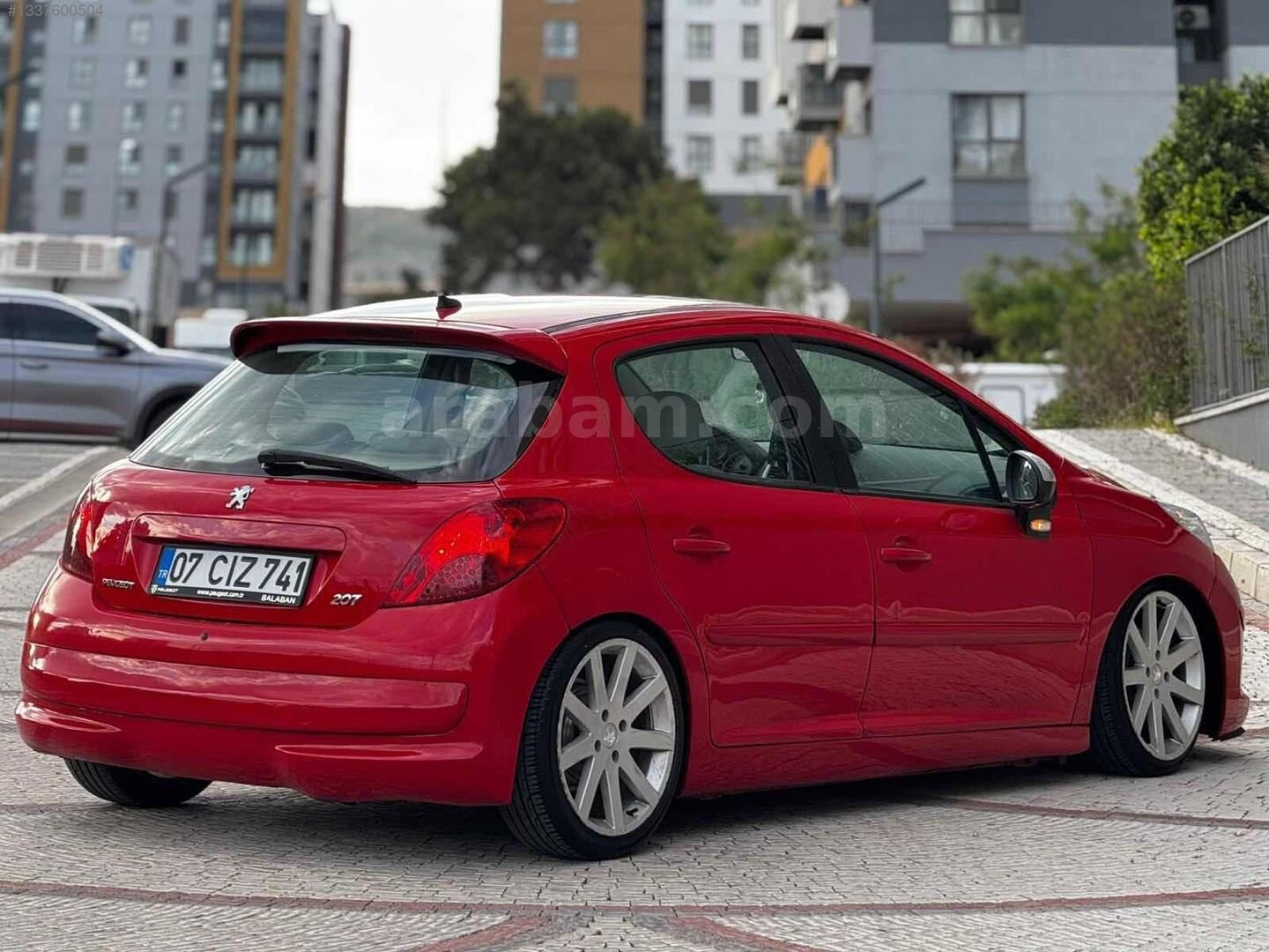Galeriden Peugeot 207 1.4 HDi Trendy 2008 Model Antalya 279.000 km Kırmızı 7