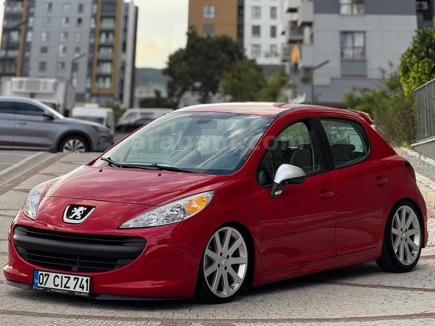 Galeriden Peugeot 207 1.4 HDi Trendy 2008 Model Antalya 279.000 km Kırmızı 1