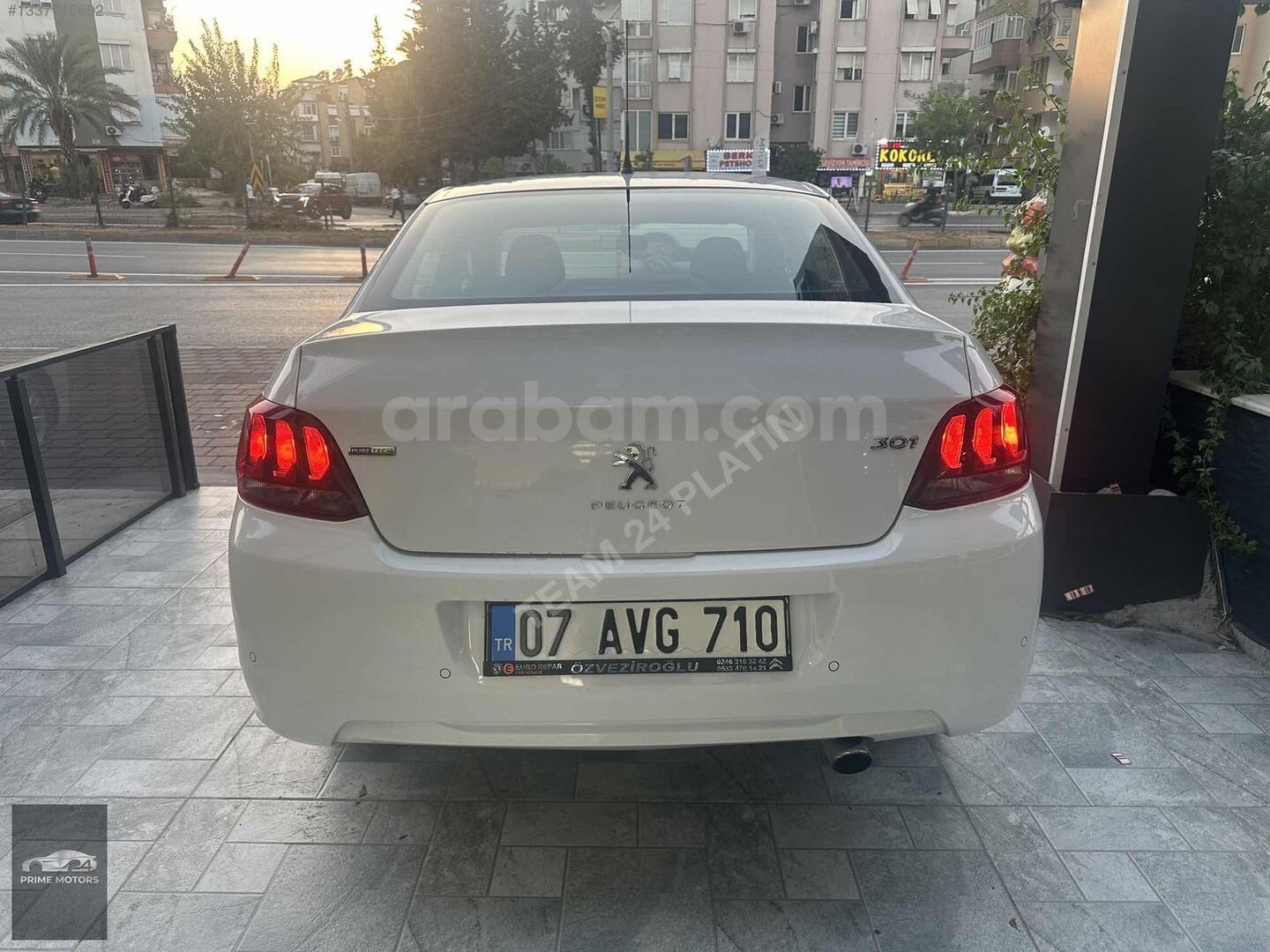 Galeriden Peugeot 301 1.2 PureTech Active 2019 Model Antalya 146.000 km Beyaz 2