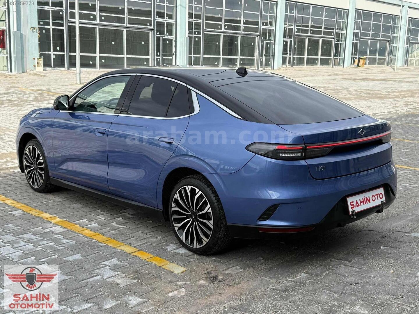 Galeriden TOGG T10F V2 Uzun Menzil 2025 Model Kütahya 23.000 km Mavi 7