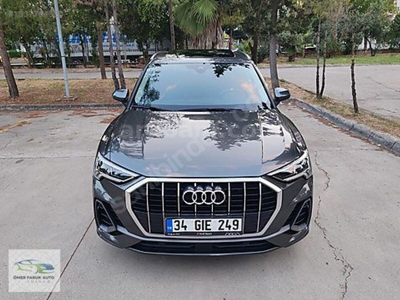2023 HATASIZ BOYASIZ Q3 Sline 40Km SERVİS BAKIM/CAMTAVN/Ful+Full 4