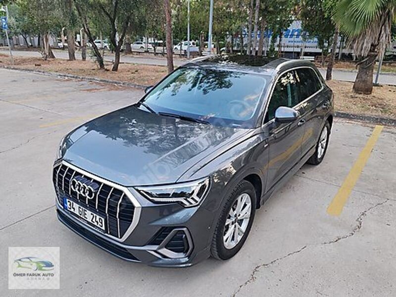 2023 HATASIZ BOYASIZ Q3 Sline 40Km SERVİS BAKIM/CAMTAVN/Ful+Full