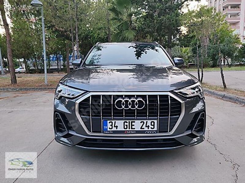 2023 HATASIZ BOYASIZ Q3 Sline 40Km SERVİS BAKIM/CAMTAVN/Ful+Full 2