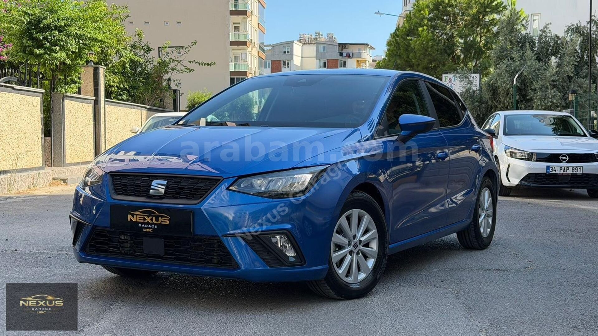 Galeriden Seat Ibiza 1.0 EcoTSI Style 2024 Model Antalya 65.000 km Mavi 2