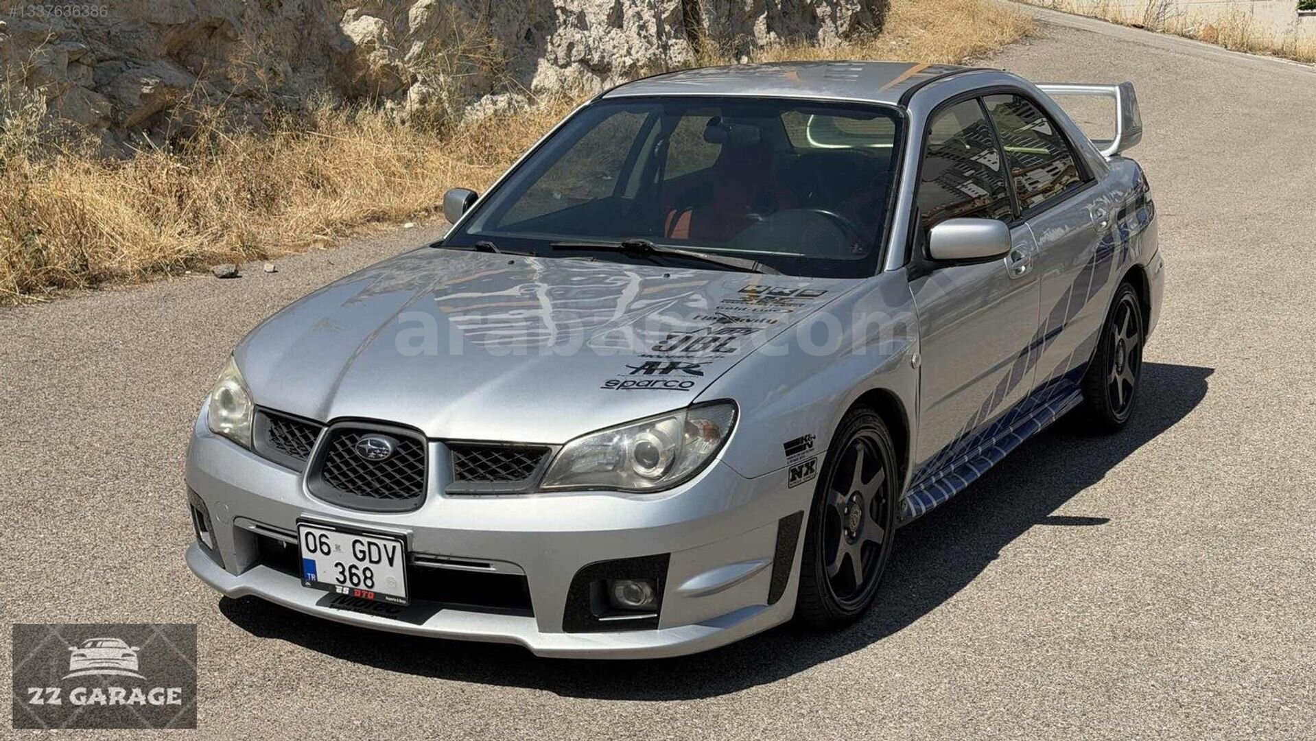Galeriden Subaru Impreza 2.0 Comfort 2006 Model Ankara 259.000 km Gri 5