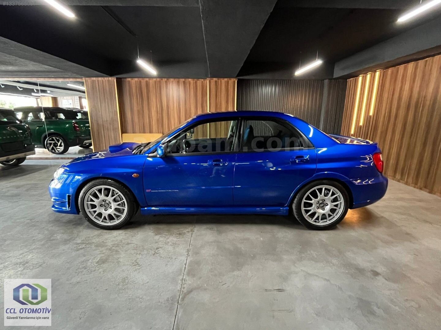 Galeriden Subaru Impreza 2.5 WRX STi 2007 Model Edirne 60.000 km Mavi 3