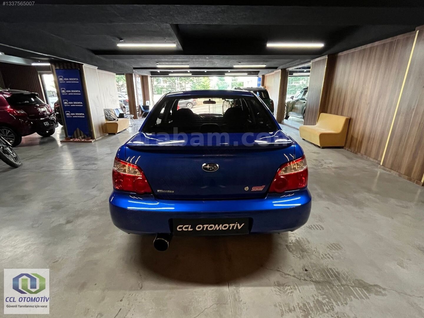 Galeriden Subaru Impreza 2.5 WRX STi 2007 Model Edirne 60.000 km Mavi 5