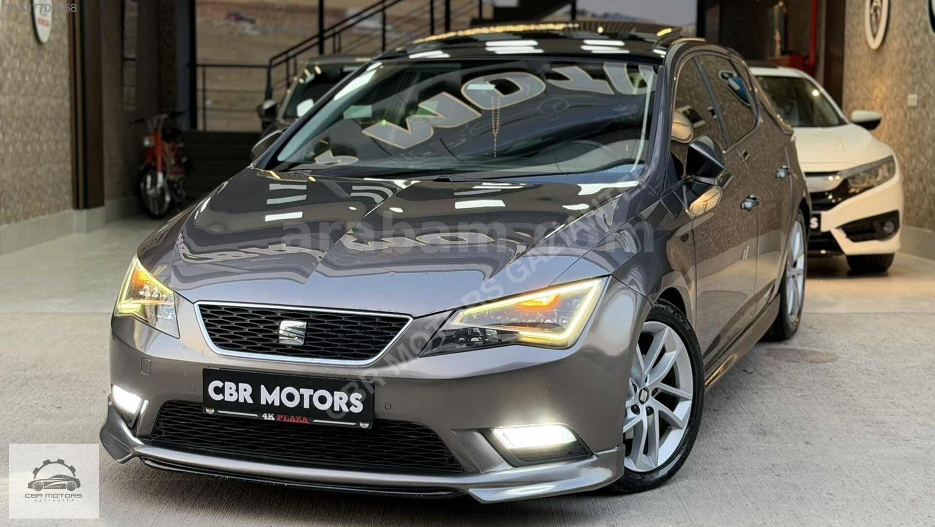 Galeriden Seat Leon 1.6 TDI Style 2016 Model Gaziantep 229.000 km Füme 1