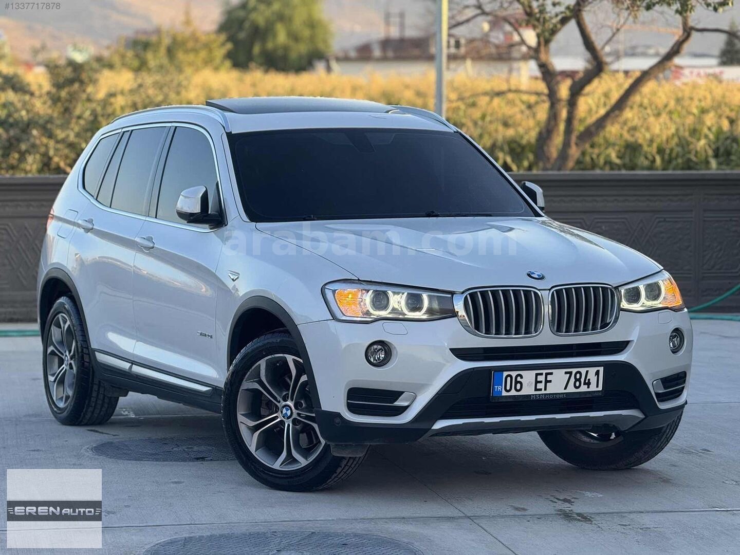 İLK SAHİP-BOYASIZ-TRAMERSİZ-BORUSAN ÇIKIŞ-X3 20İ SDRİVE-85.oooKM 2