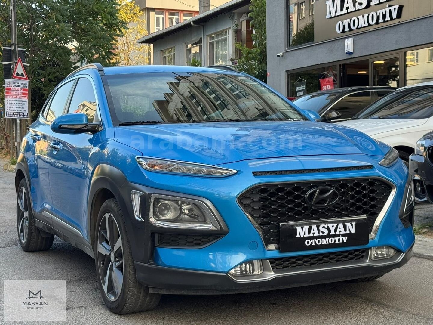 Galeriden Hyundai Kona 1.6 T-GDI Elite 2018 Model İstanbul 107.000 km Mavi 7
