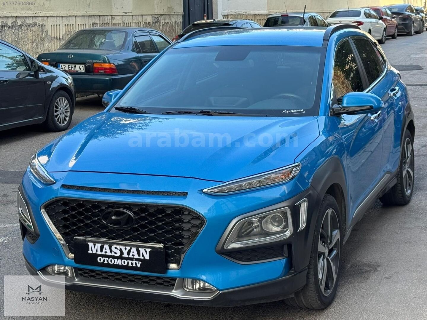 Galeriden Hyundai Kona 1.6 T-GDI Elite 2018 Model İstanbul 107.000 km Mavi 3
