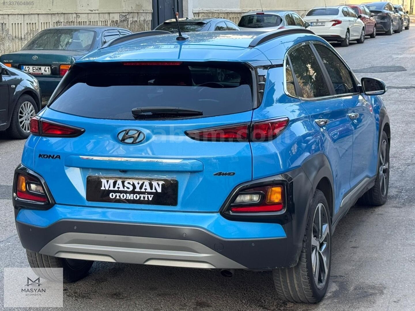 Galeriden Hyundai Kona 1.6 T-GDI Elite 2018 Model İstanbul 107.000 km Mavi 6