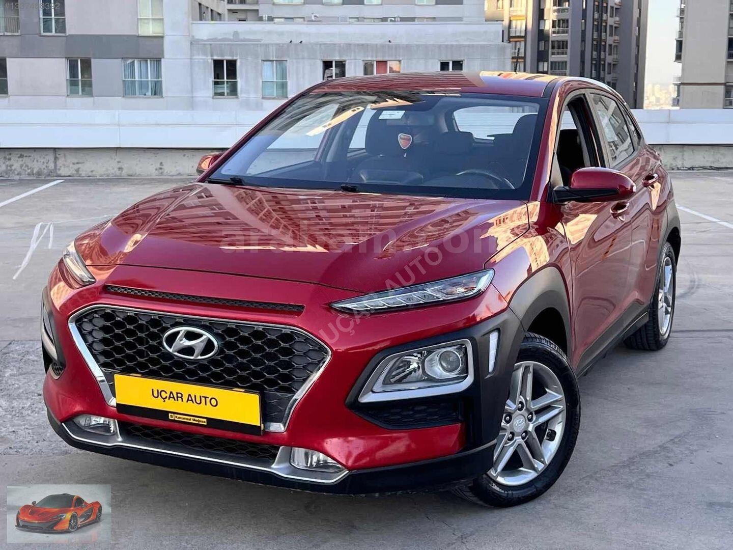Galeriden Hyundai Kona 1.6 CRDI Style 2020 Model İstanbul 135.000 km Kırmızı 2