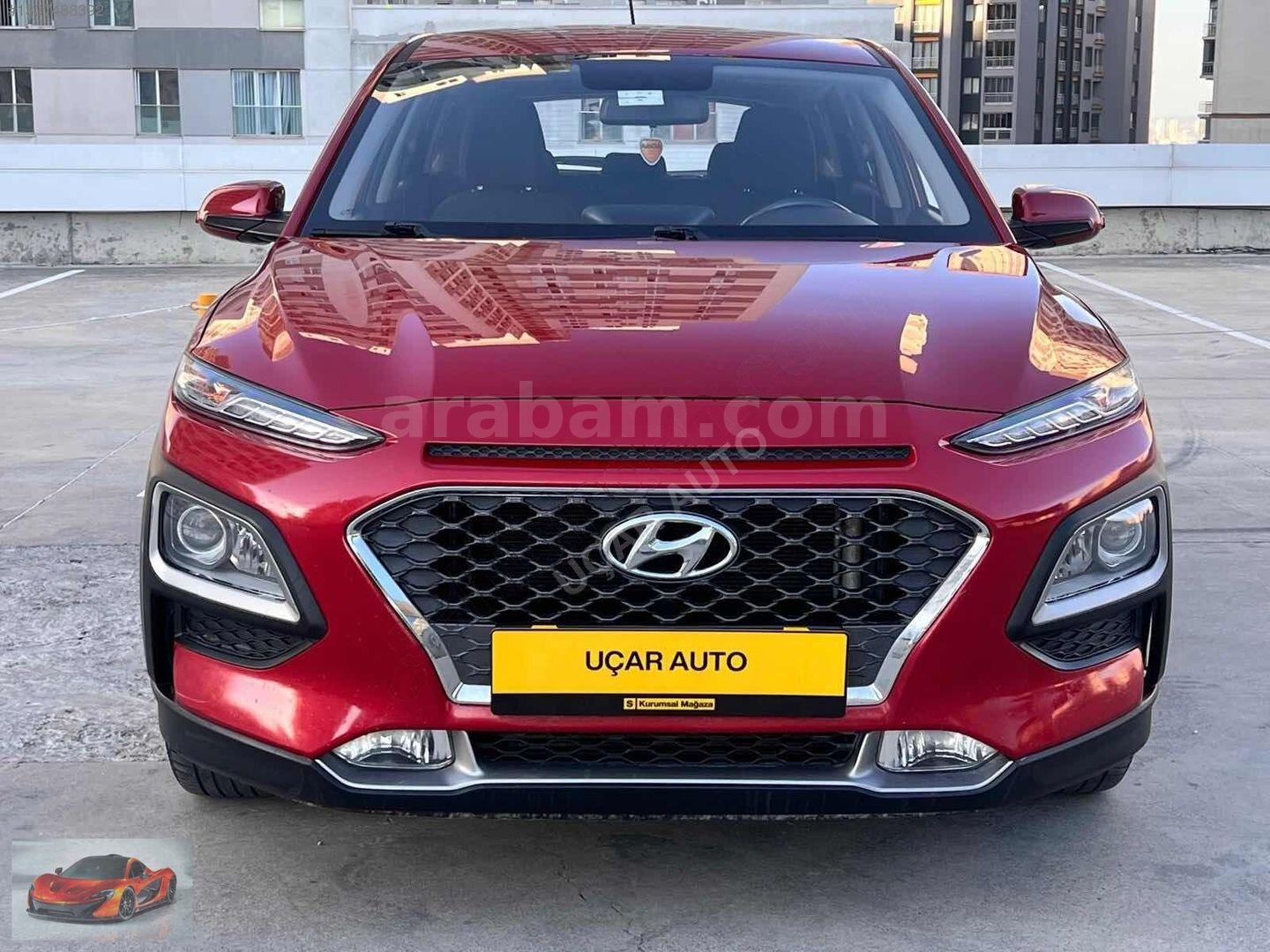 Galeriden Hyundai Kona 1.6 CRDI Style 2020 Model İstanbul 135.000 km Kırmızı 4