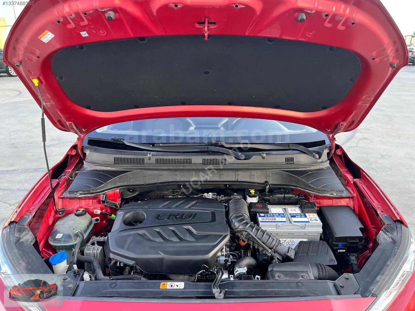 Galeriden Hyundai Kona 1.6 CRDI Style 2020 Model İstanbul 135.000 km Kırmızı 6