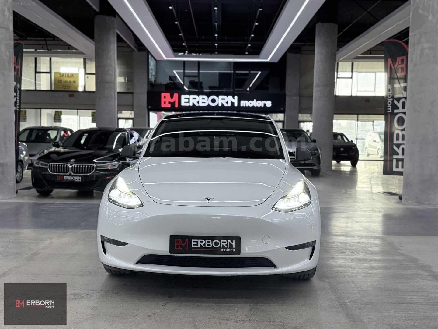 Galeriden Tesla Model Y Long Range AWD 2023 Model Ankara 89.000 km Beyaz 3