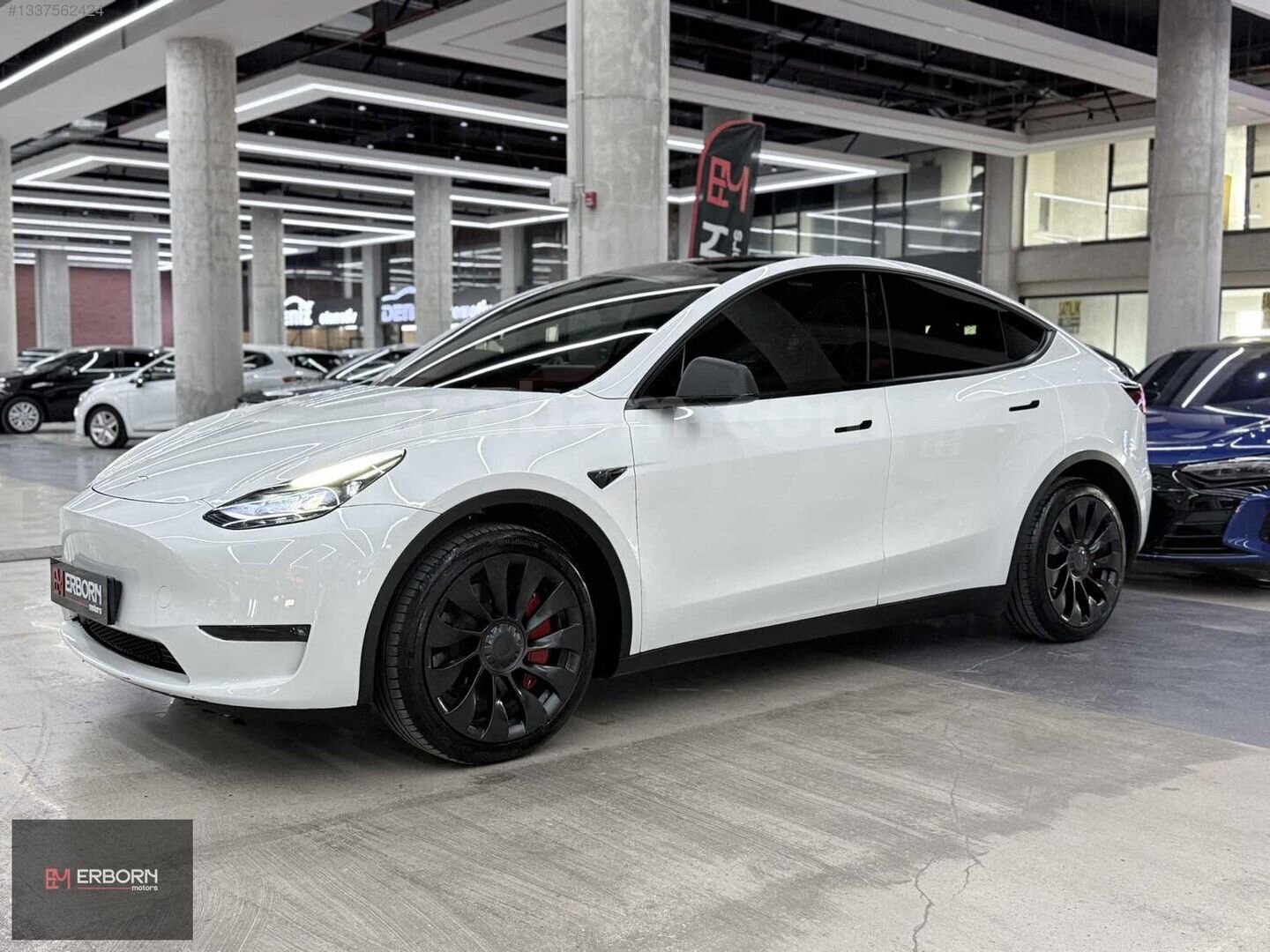 Galeriden Tesla Model Y Long Range AWD 2023 Model Ankara 89.000 km Beyaz 2