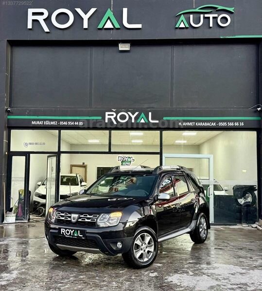 ROYAL AUTO'dan 2014 DUSTER 1.5 DCİ LAURET İLK EL 97km HIZ SABİT