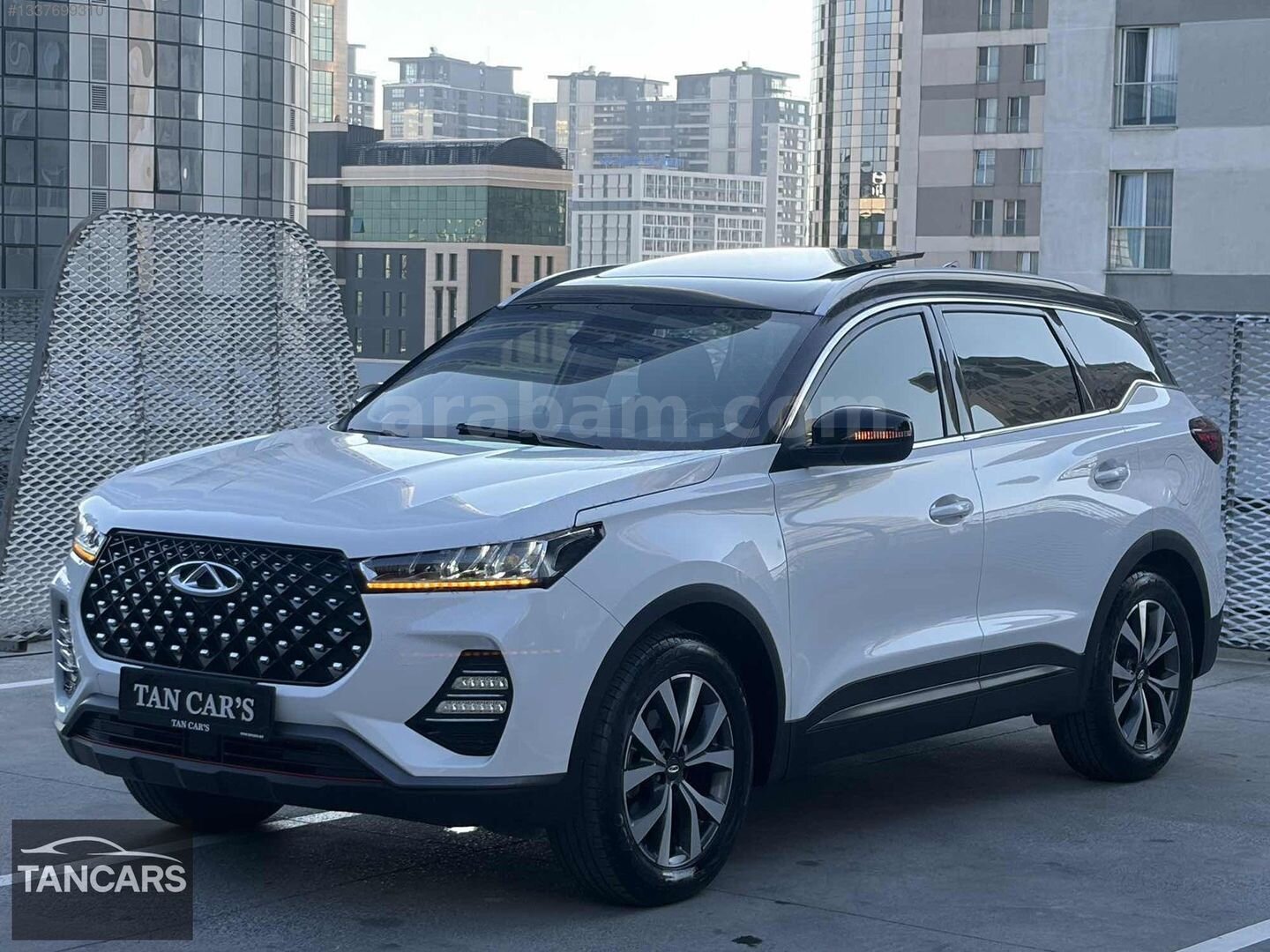 Galeriden Chery Tiggo 7 Pro 1.6 TGDI Luxury 2023 Model İstanbul 42.000 km Beyaz 4