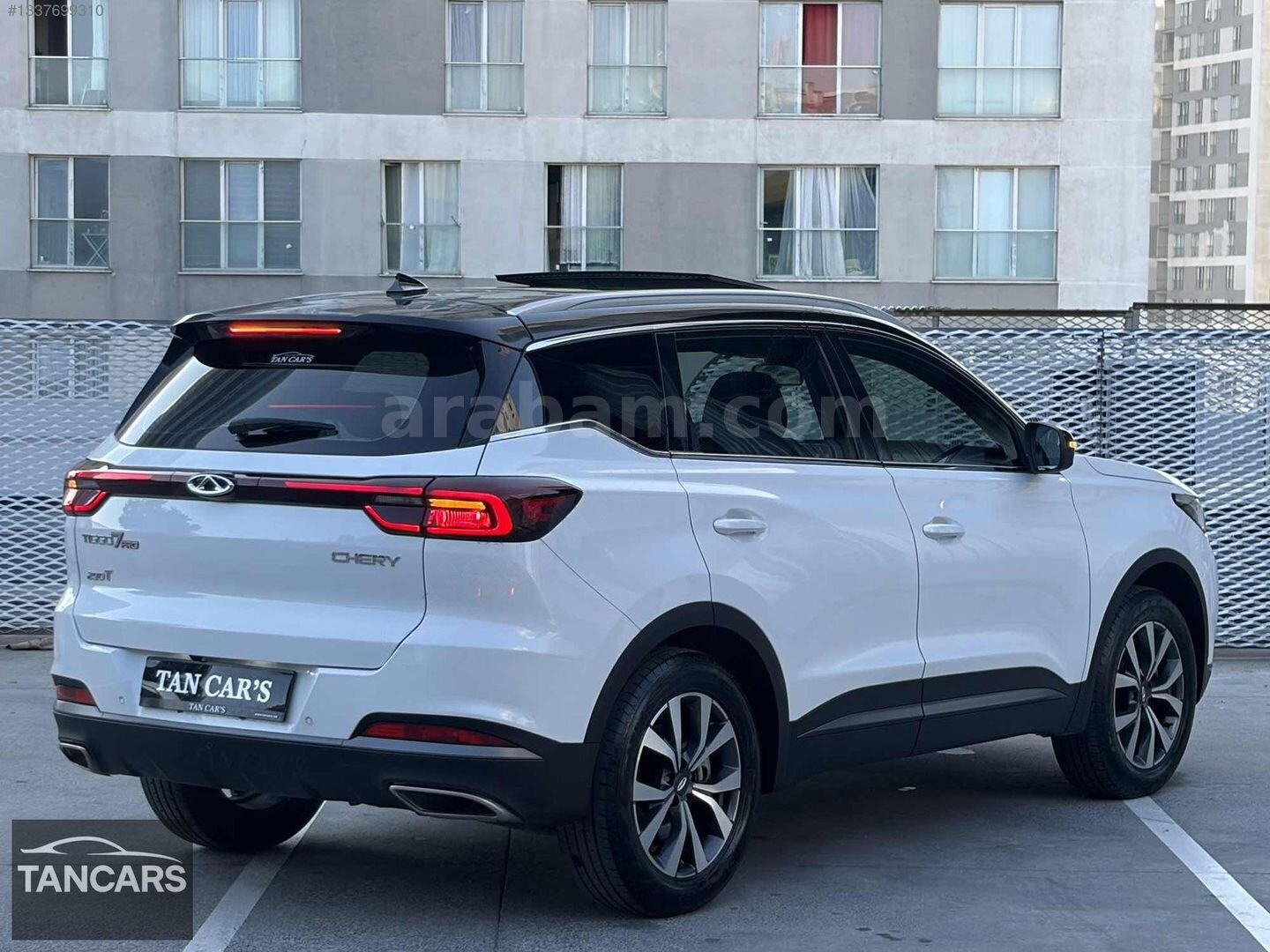 Galeriden Chery Tiggo 7 Pro 1.6 TGDI Luxury 2023 Model İstanbul 42.000 km Beyaz 7
