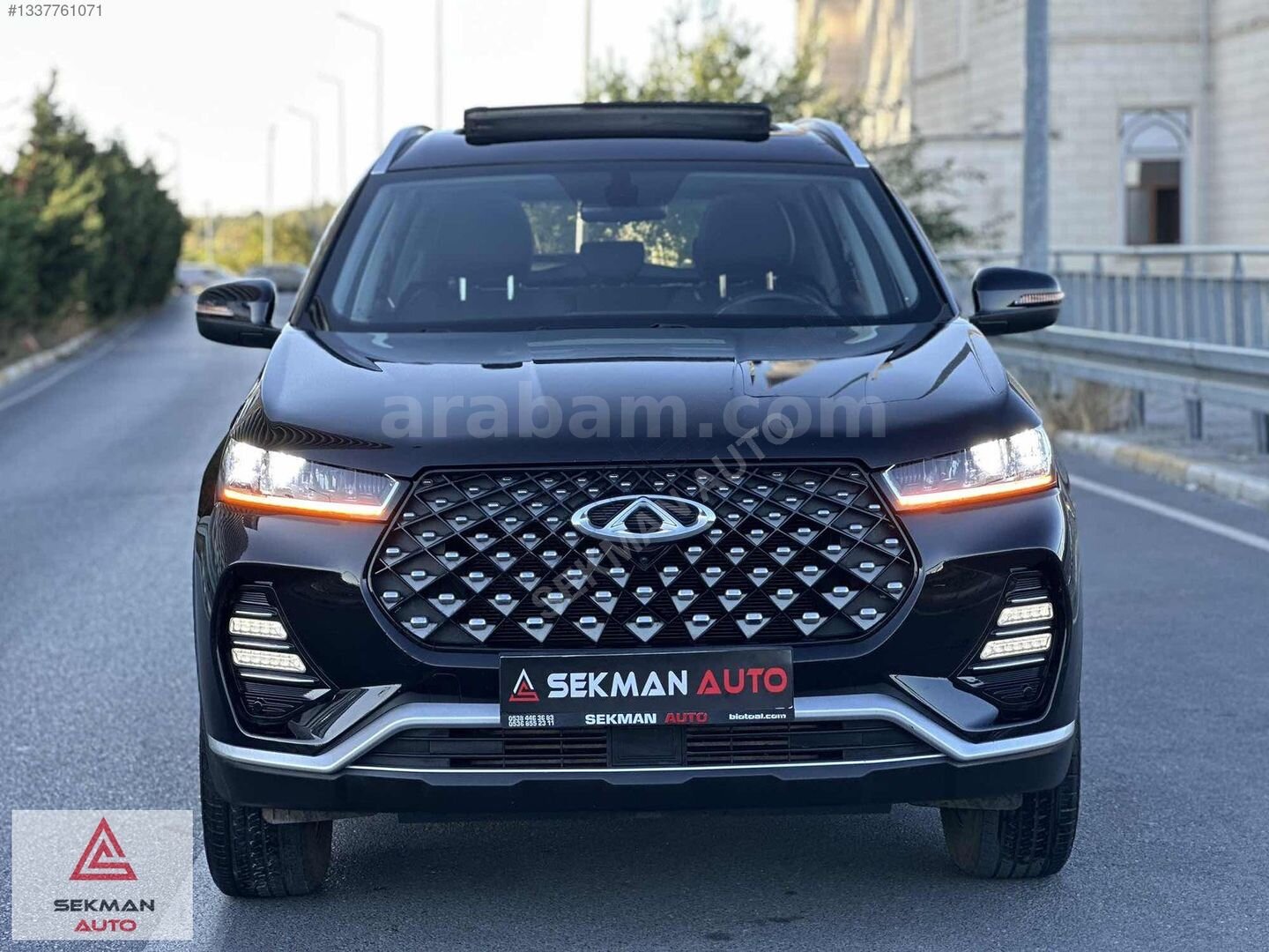 Galeriden Chery Tiggo 7 Pro 1.6 TGDI Luxury 2024 Model İstanbul 70.000 km Siyah 2
