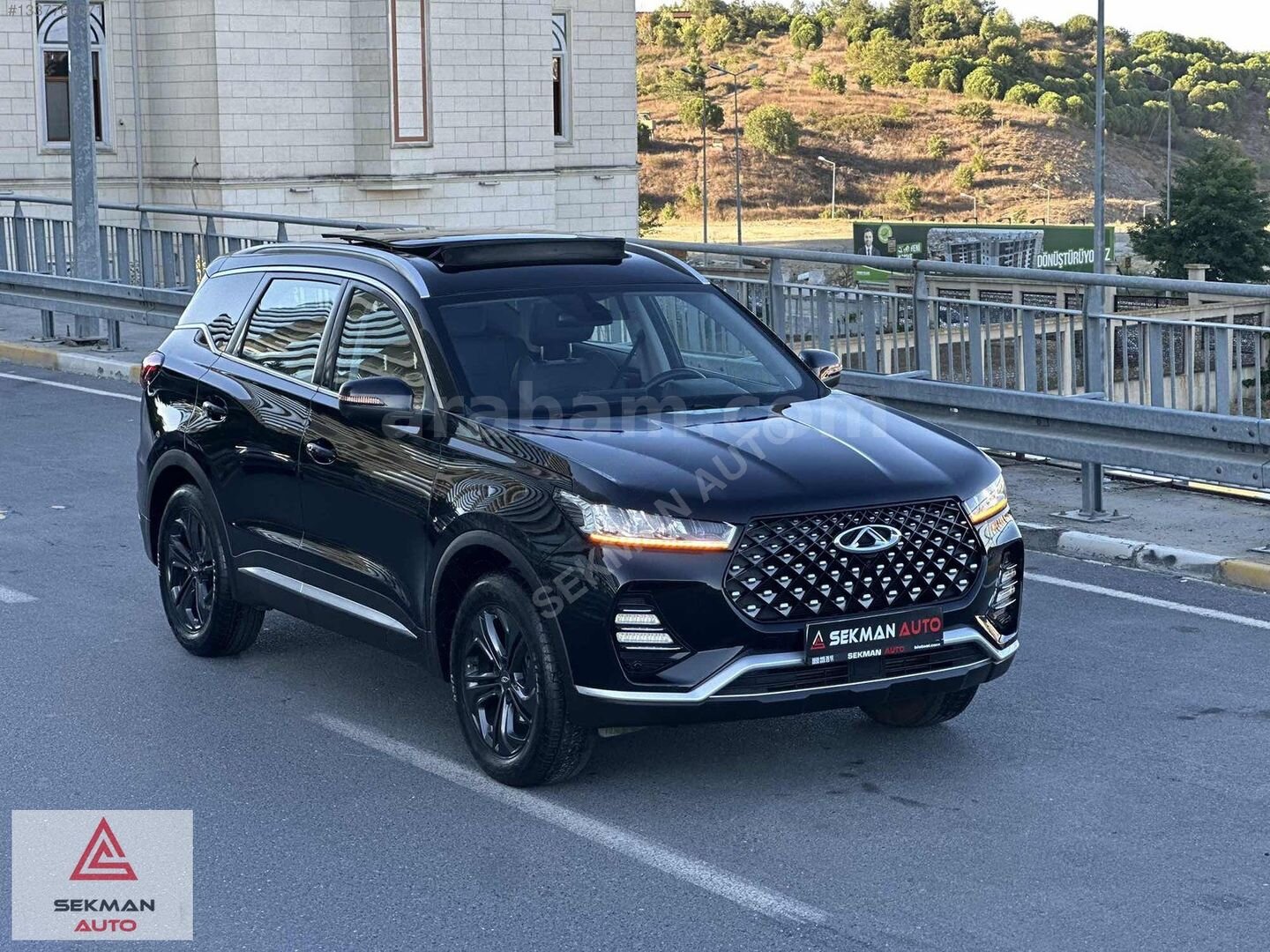 Galeriden Chery Tiggo 7 Pro 1.6 TGDI Luxury 2024 Model İstanbul 70.000 km Siyah 6