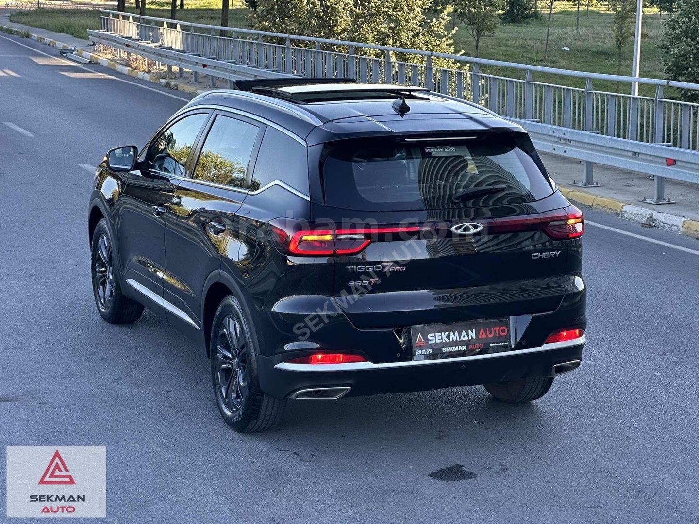 Galeriden Chery Tiggo 7 Pro 1.6 TGDI Luxury 2024 Model İstanbul 70.000 km Siyah 7