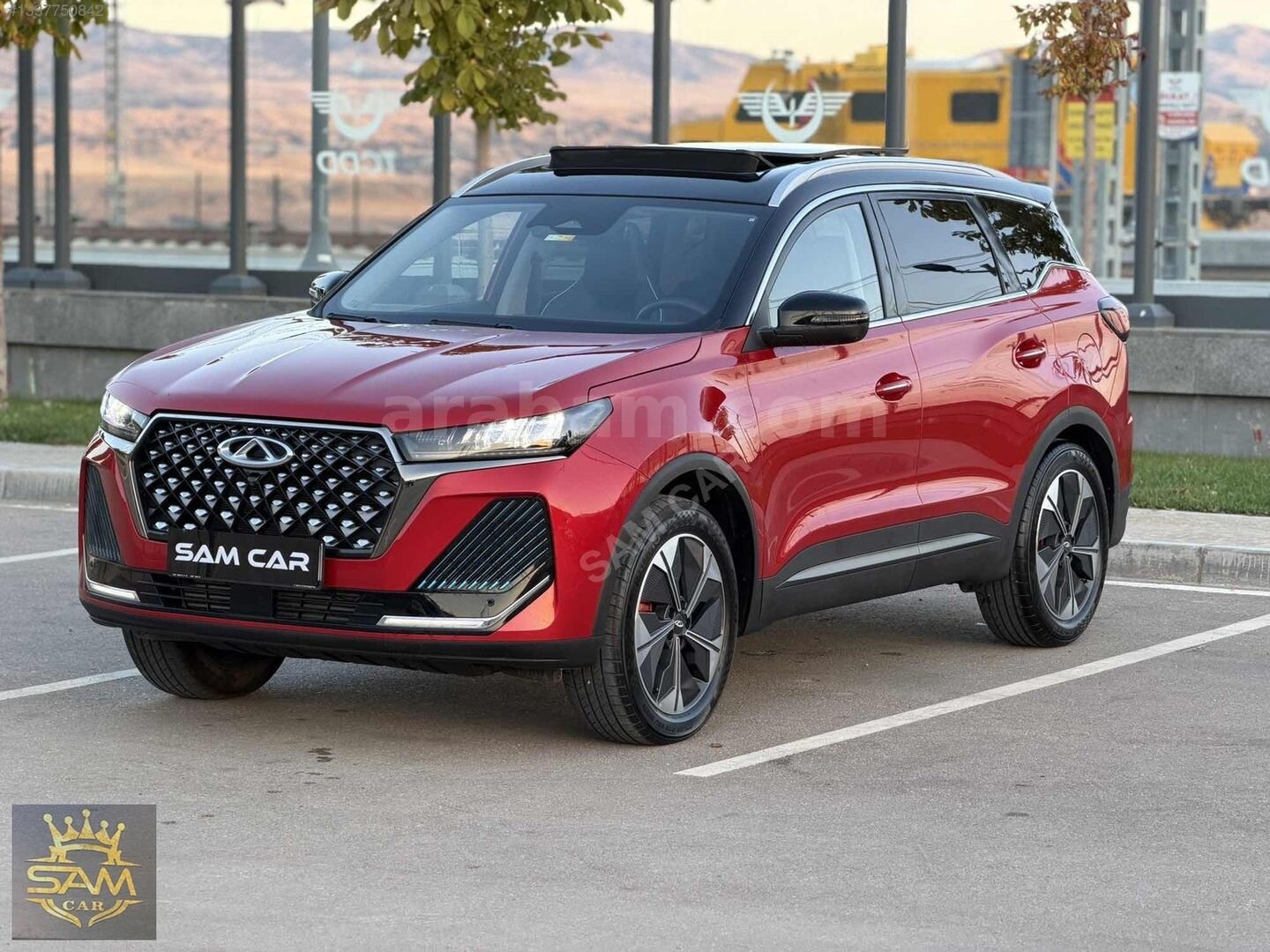 "Sam Car'dan"2025 Model..Boyasızz..20 Bin Km..Çiziksiz..Kırmızı 2