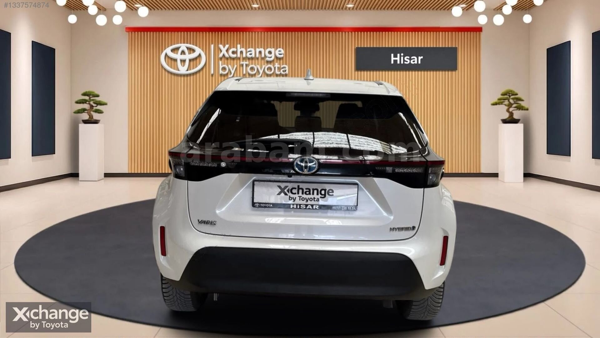 TOYOTA HİSAR'DAN 2023 YARİS CROSS 1.5 HYBRİD FLAME X-PACK 6