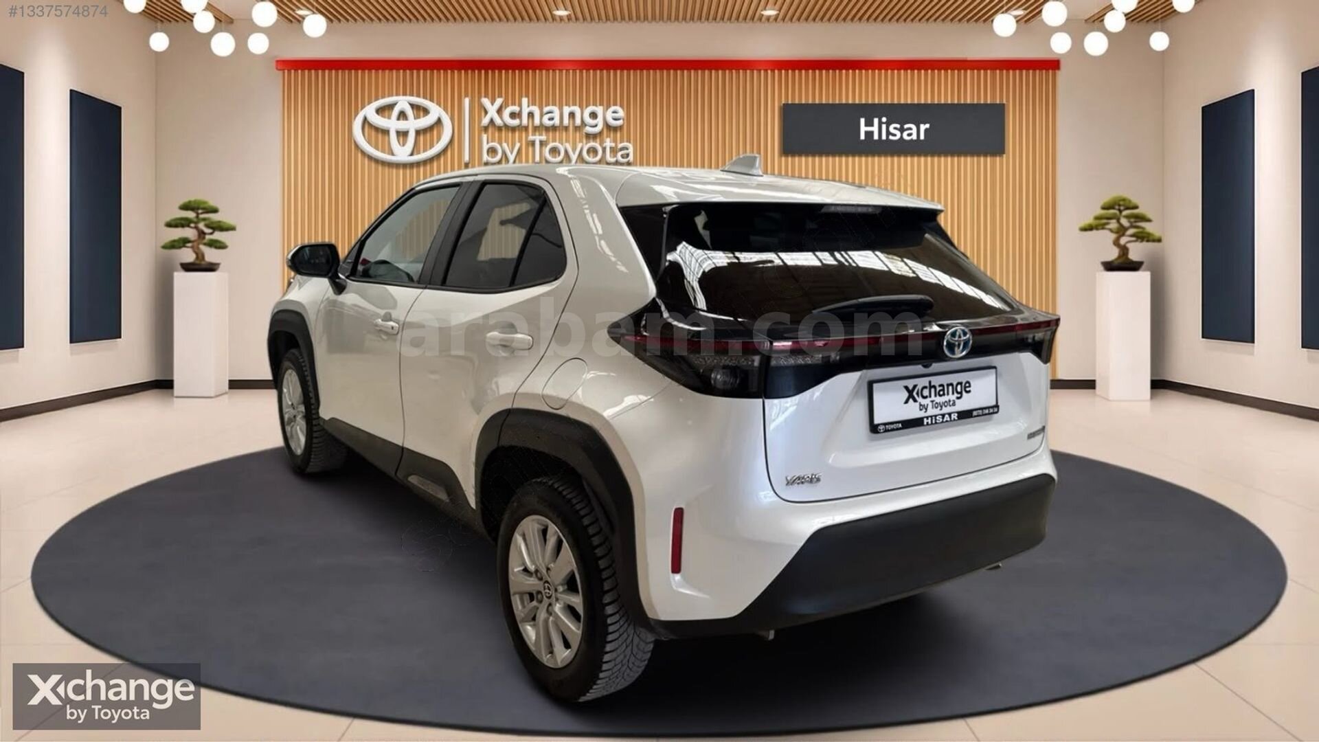 TOYOTA HİSAR'DAN 2023 YARİS CROSS 1.5 HYBRİD FLAME X-PACK 7