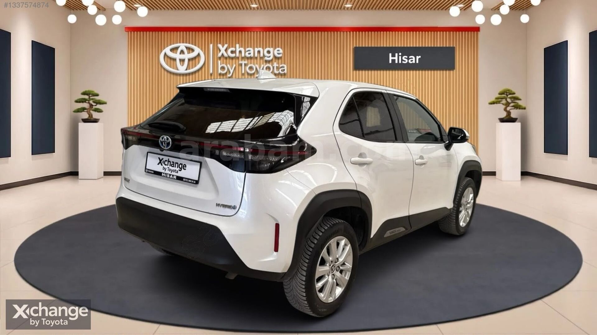 TOYOTA HİSAR'DAN 2023 YARİS CROSS 1.5 HYBRİD FLAME X-PACK 5