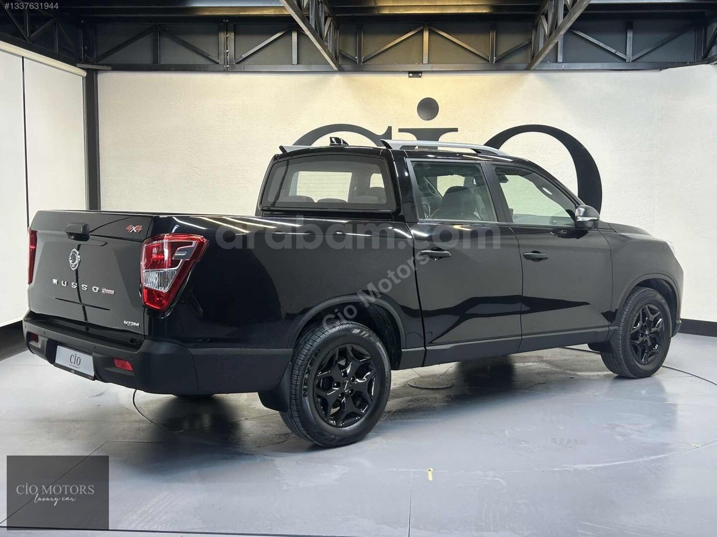 Galeriden KGM SsangYong Musso Grand 2.2 D Platinum Plus 2025 Model İzmir 8.000 km Siyah 5