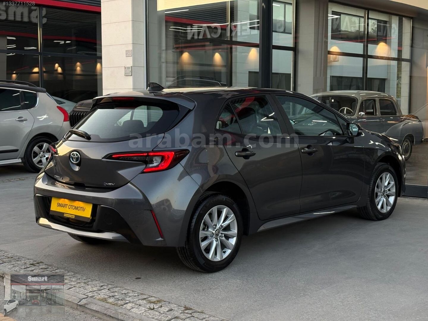 Galeriden Toyota Corolla 1.8 Hybrid Flame 2025 Model Konya 10.000 km Gri 5