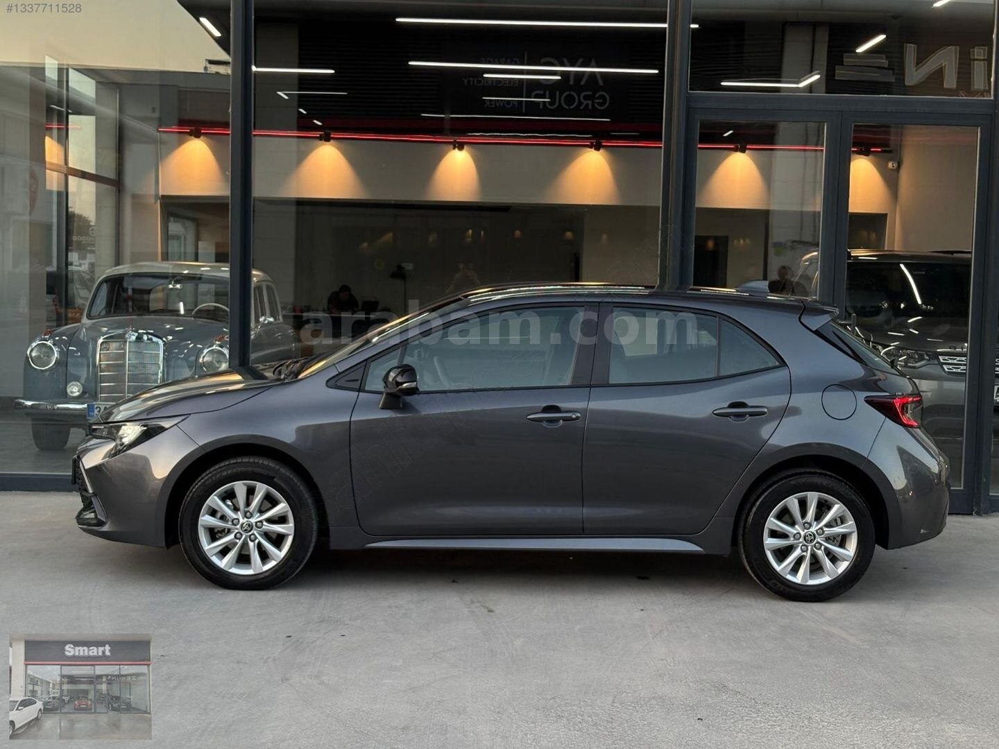 Galeriden Toyota Corolla 1.8 Hybrid Flame 2025 Model Konya 10.000 km Gri 7