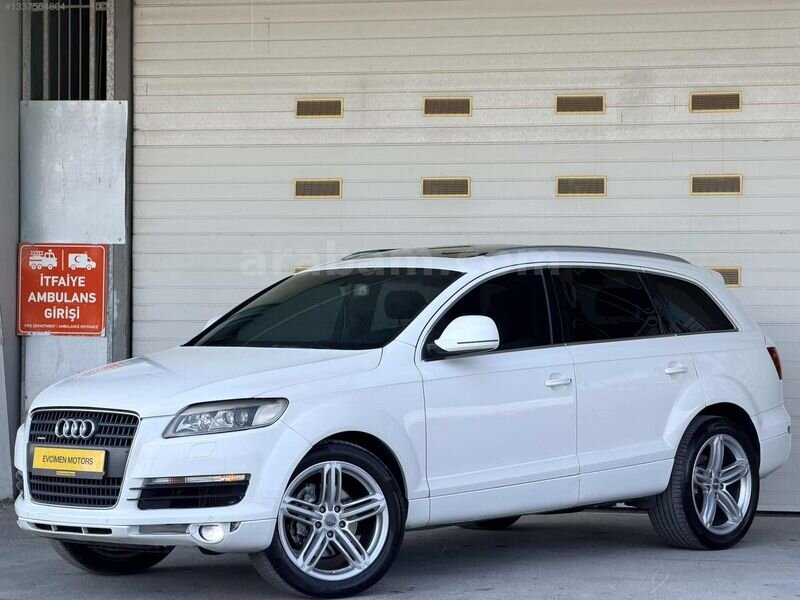 EVCİMEN MOTORS'DAN/QUATRRO/3.0TDI/V6/Q7/BOSE/CAM TAVAN/AİR