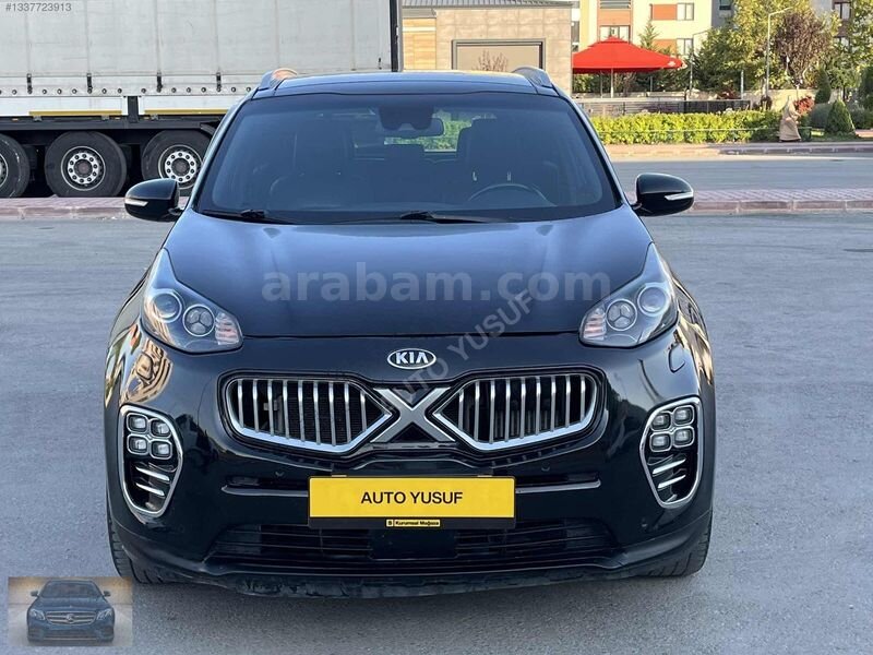 2016 KİA SPORTAGE 1.6 T-GDİ GT-LİNE PRESTİGE DCT 4x4 177 HP SUV