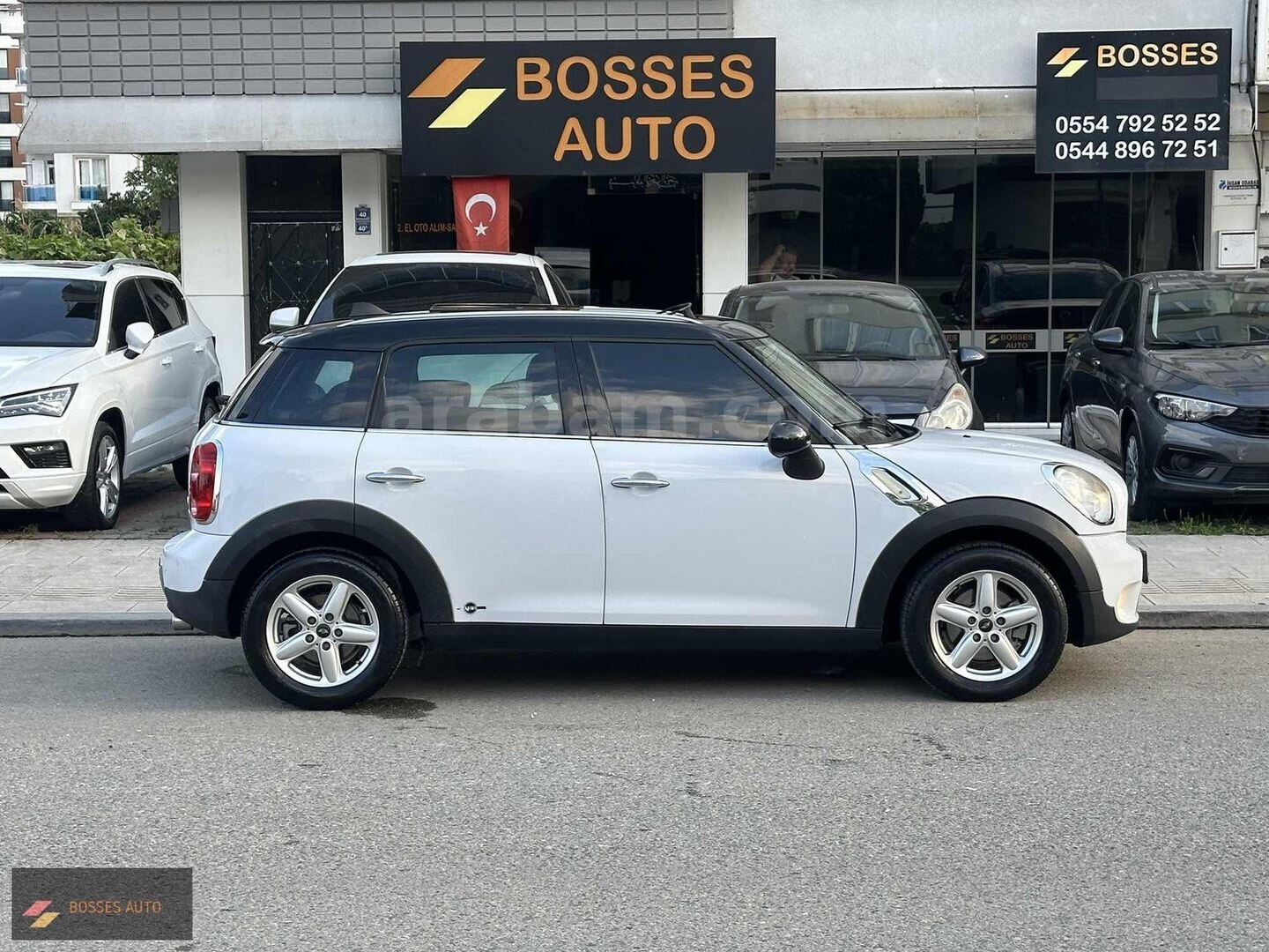 BOSSES DEN 2012 MİNİ COUNTRYMAN 1.6 TÜRKİYE PAKET 4x2 OTOMATİK 5