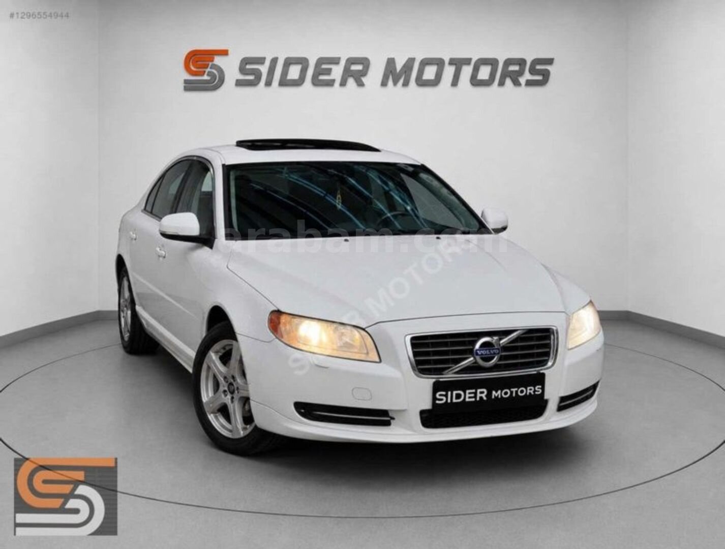 SİDER MOTORS'DAN 2012 VOLVO S80 1.6 D2 PREMİUM POWERSHİFT 115HP 2