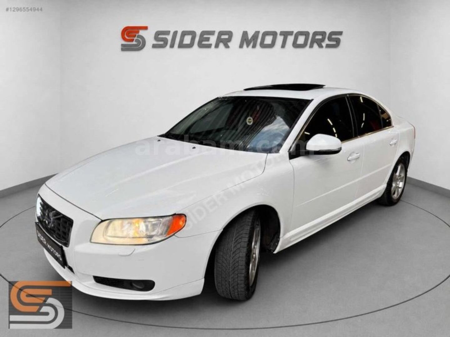 SİDER MOTORS'DAN 2012 VOLVO S80 1.6 D2 PREMİUM POWERSHİFT 115HP 3