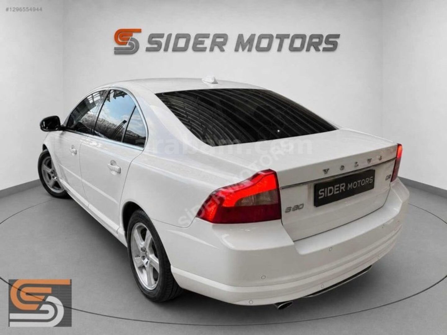 SİDER MOTORS'DAN 2012 VOLVO S80 1.6 D2 PREMİUM POWERSHİFT 115HP 5