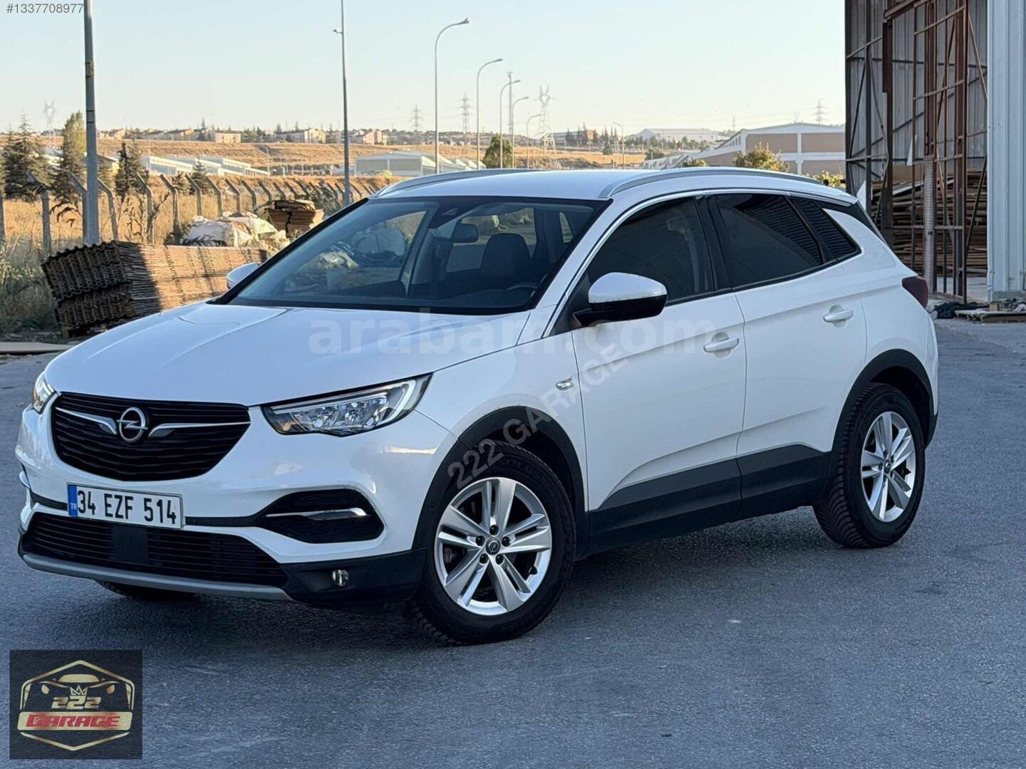 Galeriden Opel Grandland X 1.2 T Edition 2021 Model Eskişehir 128.000 km Beyaz 2
